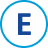 E letter icon